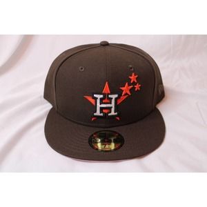 Houston New Era 59Fifty Fitted Hat - 7 3/4